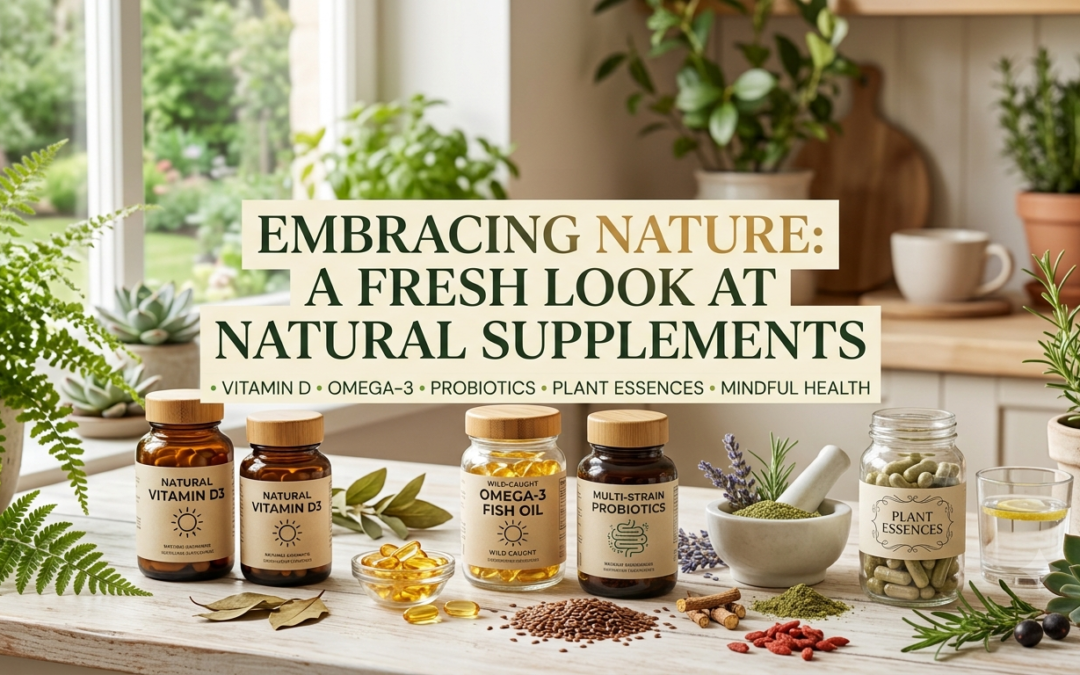 Embracing Nature: A Fresh Look at Natural Supplements